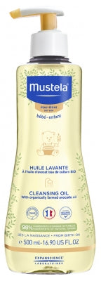 Mustela Baby-Child Cleansing Oil Dry Skin 500Ml
