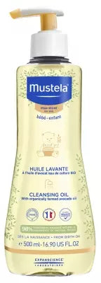 Mustela Baby-Child Cleansing Oil Dry Skin 500Ml