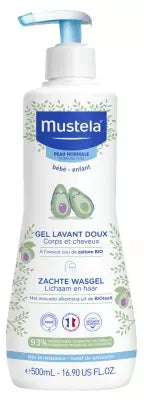 Mustela Gentle Cleansing Gel With Avocado 500Ml