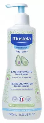 Mustela No Rinse Cleansing Water With Avocado 500Ml