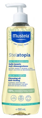 Mustela Stelatopia Cleansing Oil 500Ml