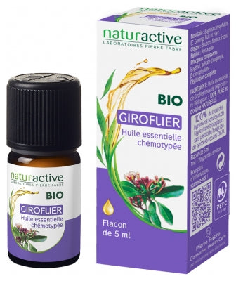 Naturactive Organic Essential Oil Clove (Eugenia Caryophyllus) 5Ml