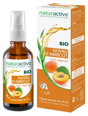 Naturactive Vegetable Oil Apricot Kernel Organic 50Ml