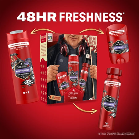 Old Spice Nightpanther Wild Explorer Set Gift Set For Men