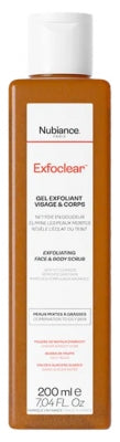 Nubiance Exfoclear Exfoliating Gel Face & Body 200 Ml