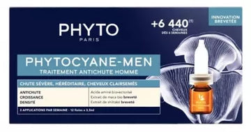 Phyto Phytocyane - Men Anti-Hair Loss Treatment 12 X 3,5Ml