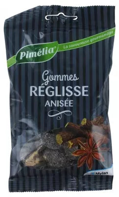 Pimélia Aniseed Licorice Gums 100G
