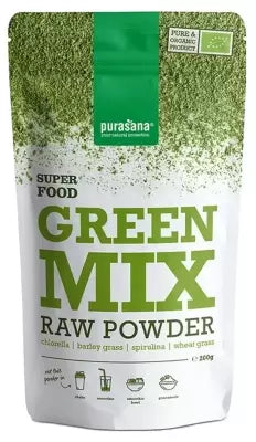 Purasana Green Mix Powder Organic 200G