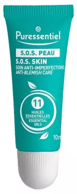 Puressentiel Sos Skin Anti-Blemish Care With 11 Essential Oils 10Ml