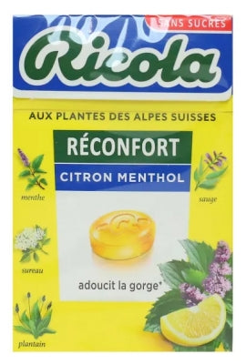 Ricola Réconfort Lemon Menthol 50 G