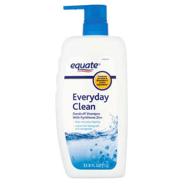 Equate Everyday Clean Nourishing Dandruff Shampoo, Pyrithione Zinc, 33.8 fl oz