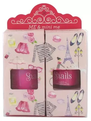 Snails Me & Mini Me Pack Mom - Girl 2 Nail Polishes