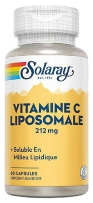 Solaray Liposomal Vitamin C 212Mg 60 Gel-Caps