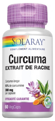 Solaray Turmeric 60 Gel-Caps