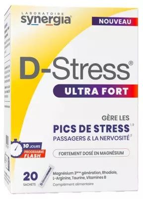 Synergia D-Stress Ultra Fort 20 Sachets