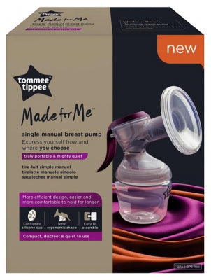 Tommee Tippee Made For Me Single Manual Breast Pump