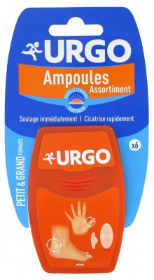 Urgo Blisters Assortment Heel And Thumb 6 Strips