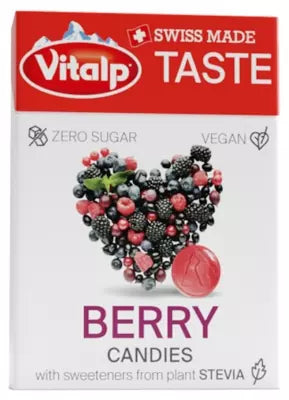Vitalp Sugar Free Candies Red Fruits 25G