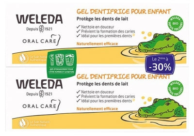 Weleda Toothpaste Gel For Child 2 X 50Ml