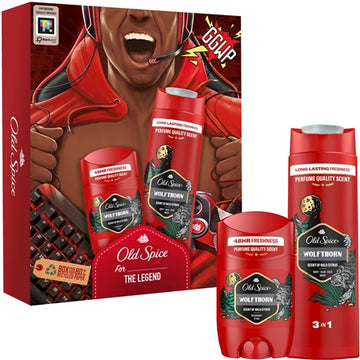 Old Spice Wolfthorn Wolf Gamer Gift Set For Men