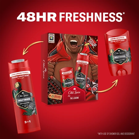 Old Spice Wolfthorn Wolf Gamer Gift Set For Men