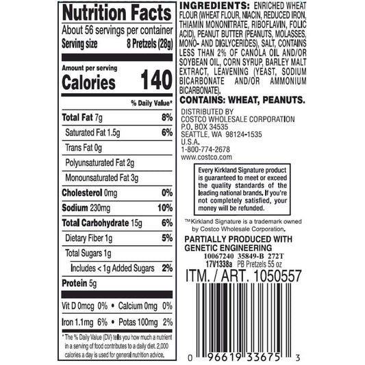 2 Pack |  Ks Peanut Butter Pretzel, 2 Pack