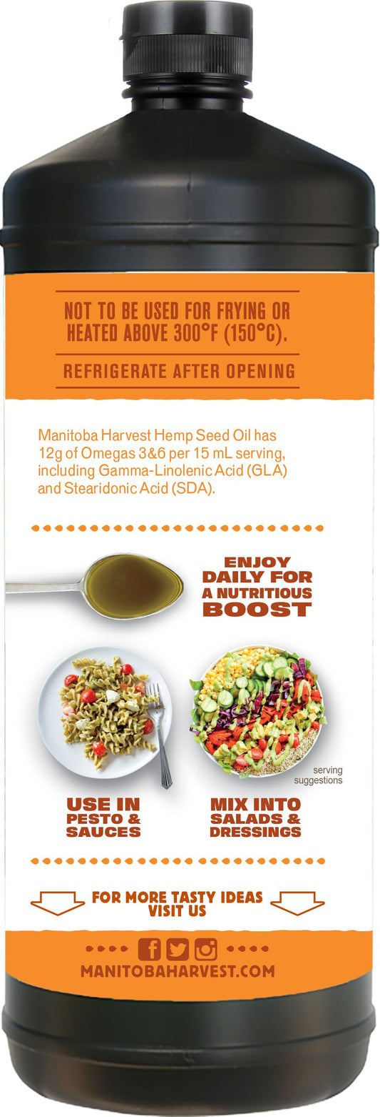 Manitoba Harvest Cold-Pressed Hemp Seed Oil