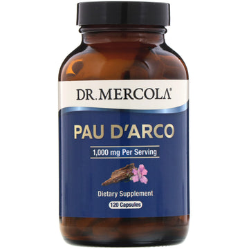Dr. Mercola, Pau D'Arco, 500 Mg,  Capsules