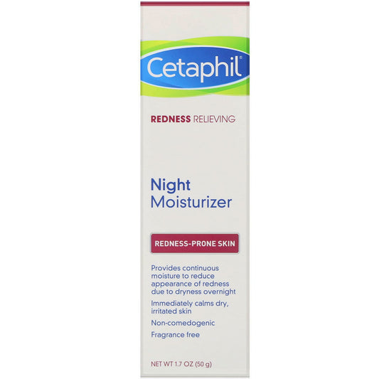 Cetaphil, Redness Relieving, Night Moisturizer, (50 g)