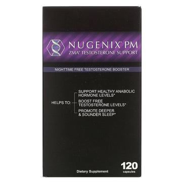 Nugenix, Zma Testosterone Booster, Nighttime Free Testosterone Booster