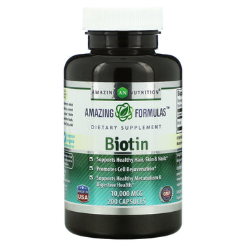 Amazing Nutrition, Biotin, 10,000 Mcg,  Capsules