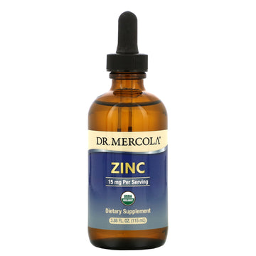 Dr. Mercola, Zinc, 15 Mg (115 Ml)