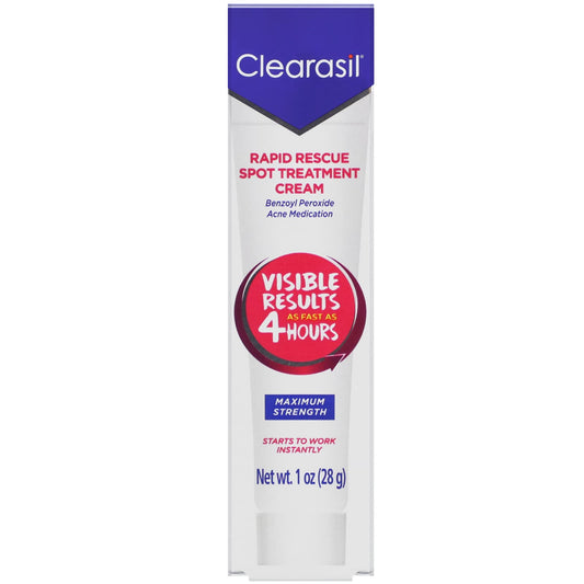 Clearasil, Rapid Rescue, Spot Treatment Cream(28 g)