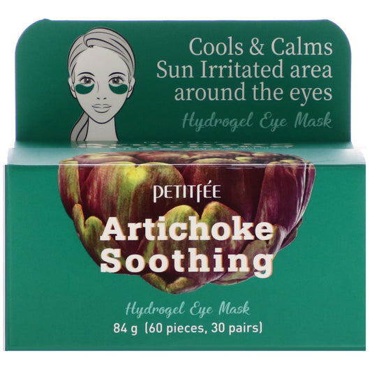 Petitfee, Artichoke Soothing, Hydrogel Eye Mask(84 G)