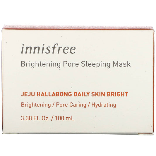 Innisfree, Jeju Hallabong Daily Skin Bright, Brightening Pore Sleeping Mask (100 Ml)