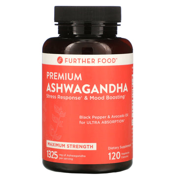 Further Food, Premium Ashwagandha, Maximum Strength, 662.5 Mg