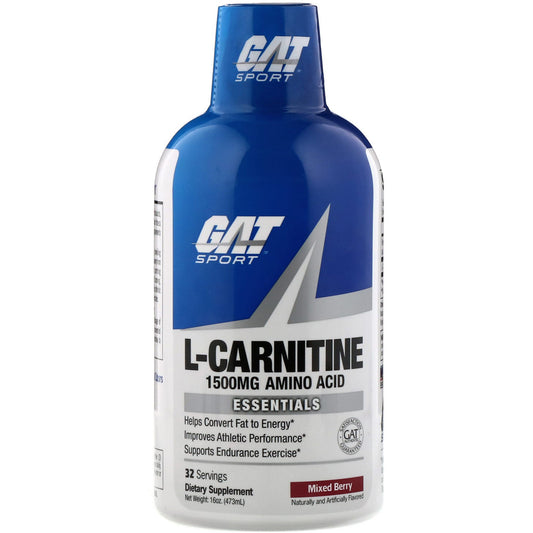 Gat, L-Carnitine, Amino Acid, 1,500 Mg, 16 Oz (473 Ml)