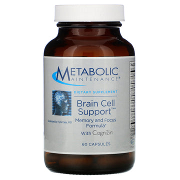Metabolic Maintenance, Brain Cell Support With Cognizin