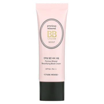 Etude, Precious Mineral Bb Cream Moist, Spf50+/Pa+++, Vanilla (45 G)