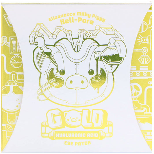 Elizavecca, Hell-Pore Gold Hyaluronic Acid Eye Patch, 3.17 Oz (90 G)
