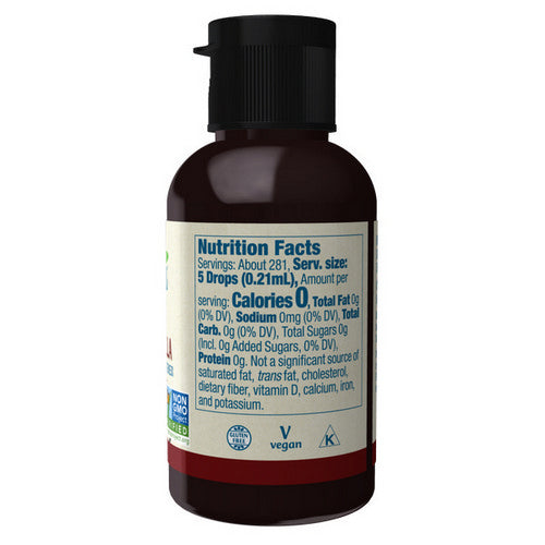 Better Stevia Liquid Sweetener Cinnamon Vanilla 2 Fl Oz By Now Foods