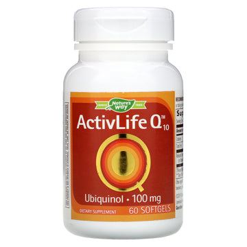 Nature'S Way, Activlife Q10, 100 Mg Softgels