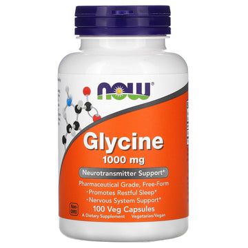 Now Foods, Glycine, 1,000 Mg