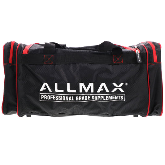 Allmax Nutrition, Allmax Premium Fitness Gym Bag, Black & Red