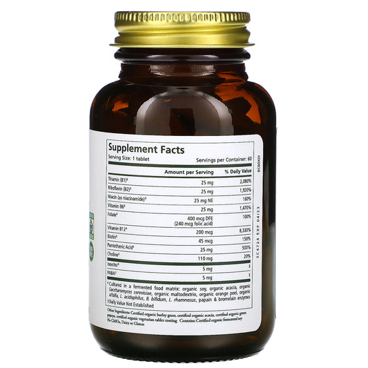 Pure Synergy, Organic Super B-Complex,Tablets