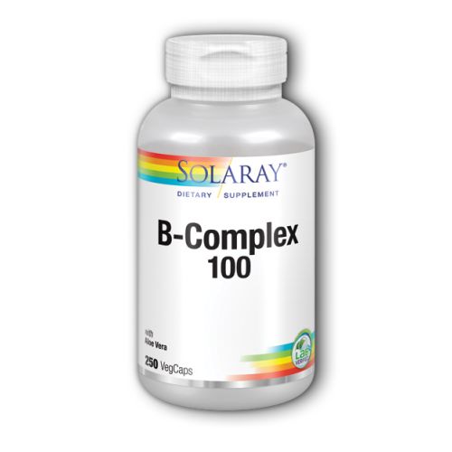 B-Complex 100 250 Caps By Solaray