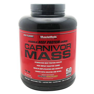 Carnivor Mass Chocolate Peanut Butter 6 lbs By Muscle Meds