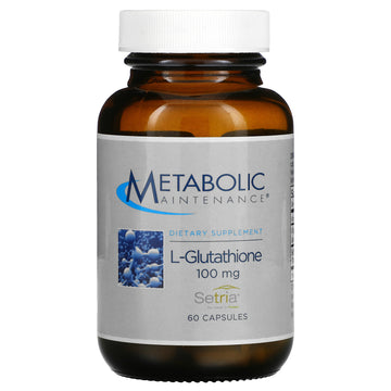 Metabolic Maintenance, L-Glutathione, 100 Mg Capsules