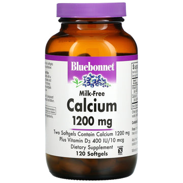 Bluebonnet Nutrition, Milk-Free Calcium, 600 Mg