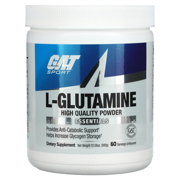 Gat, L-Glutamine, Unflavored